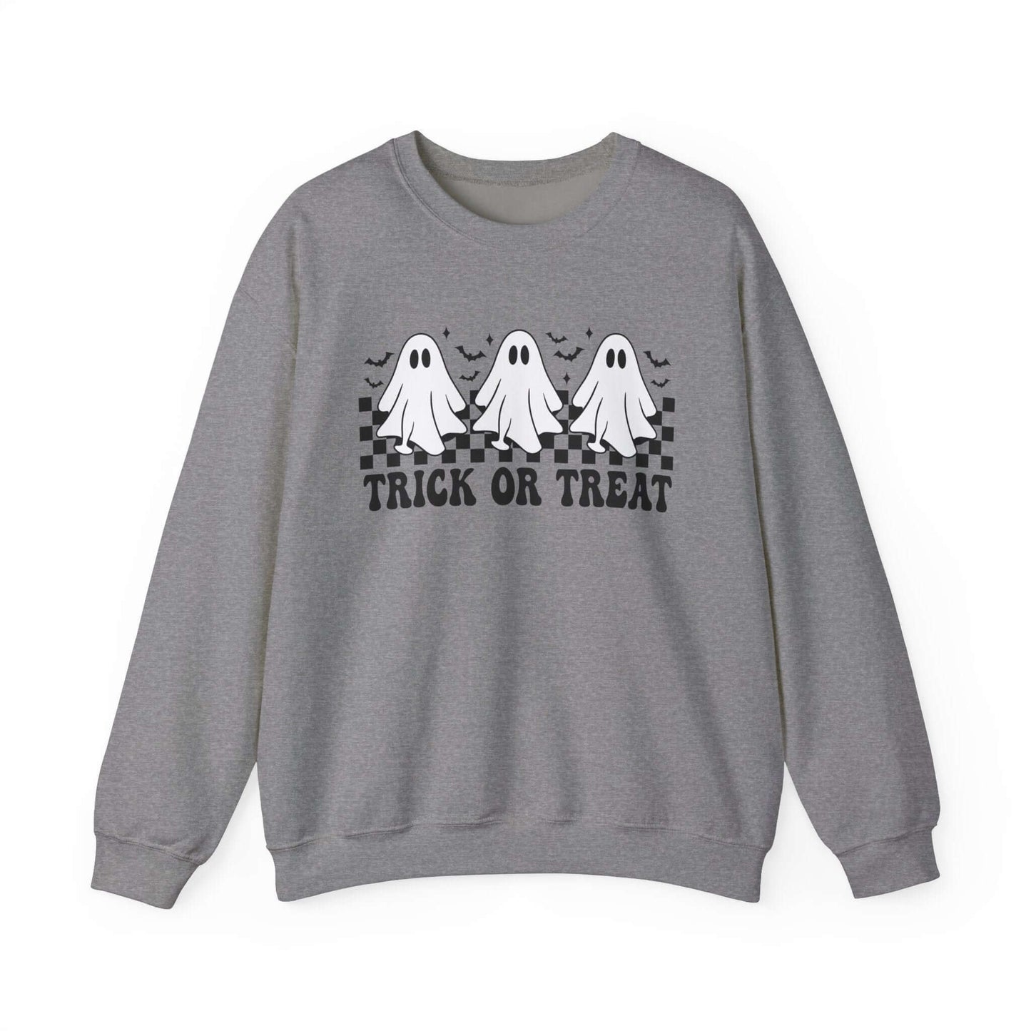 Trick or Treat Ghost Halloween Sweatshirt