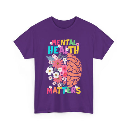 Retro Mental Health Matters T-Shirt