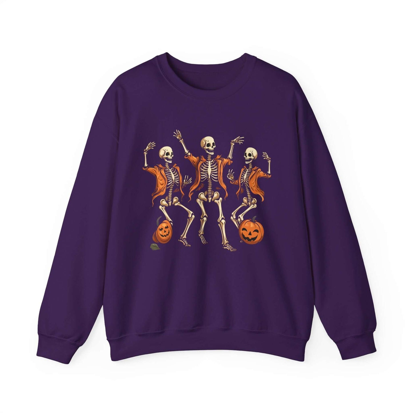 Funny Dancing Skeleton Halloween Sweatshirt