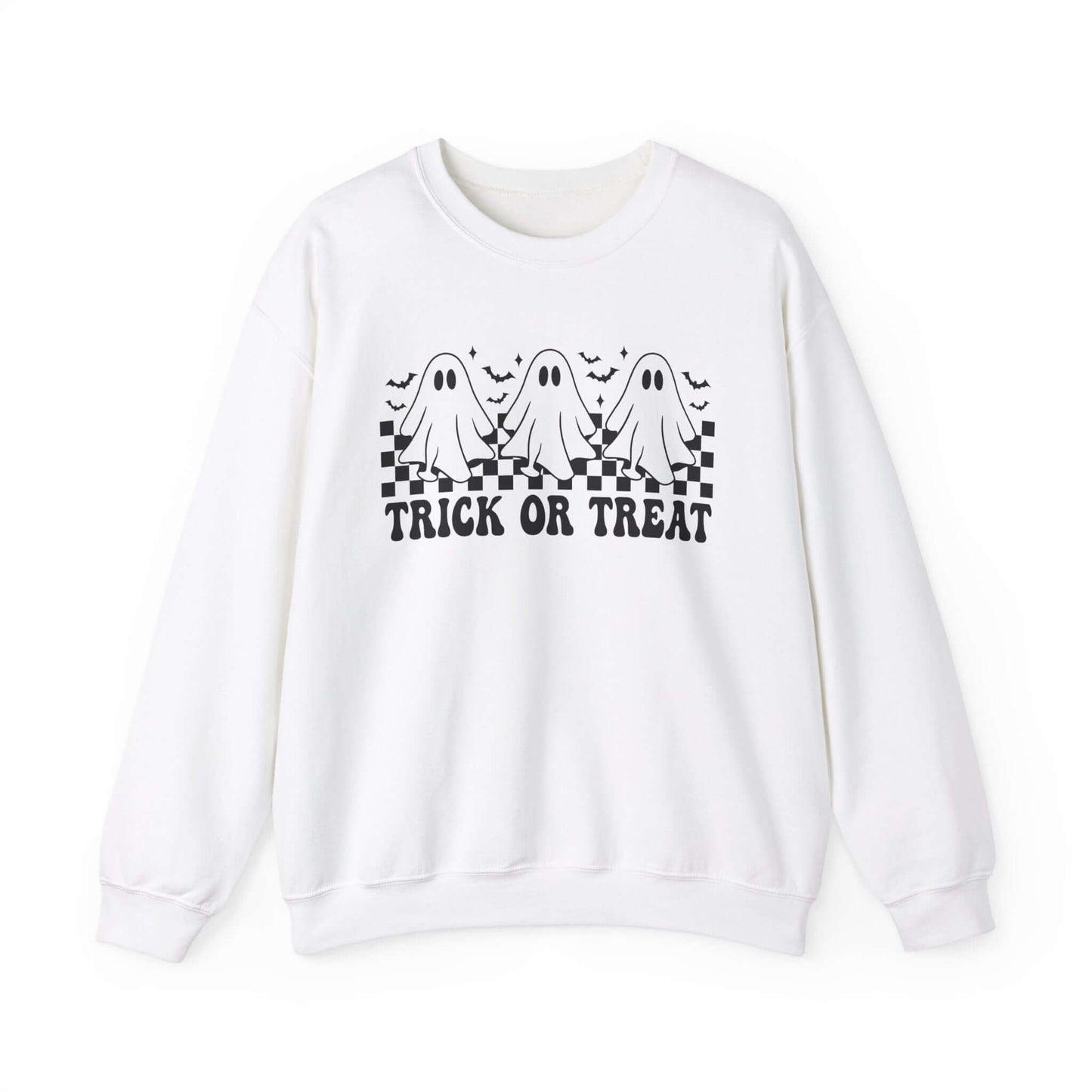 Trick or Treat Ghost Halloween Sweatshirt