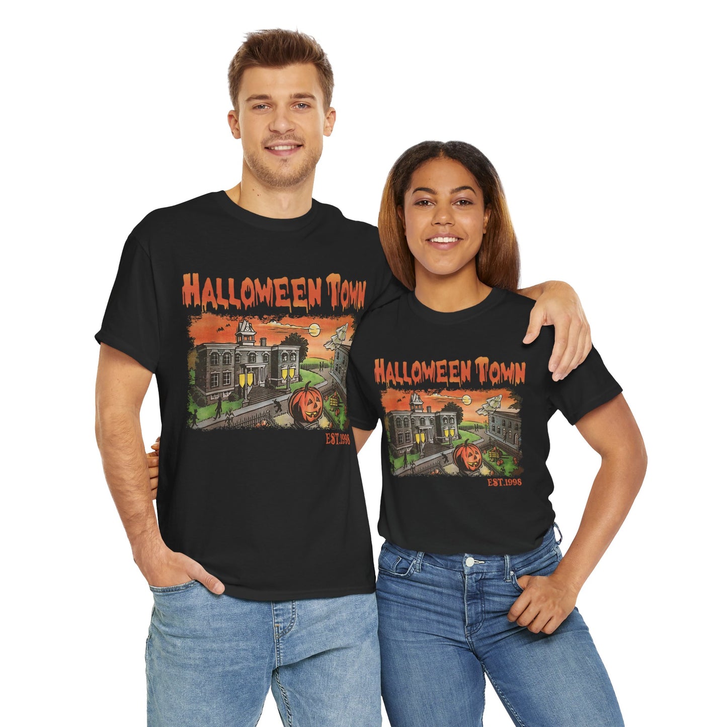 Halloween Town EST 1998 Halloween Party Cute Halloween T-Shirt