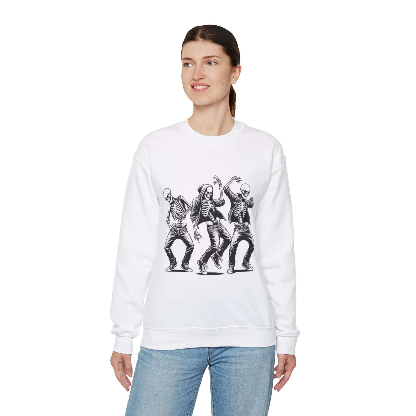 Funny Halloween Skeleton Dancing Sweatshirt