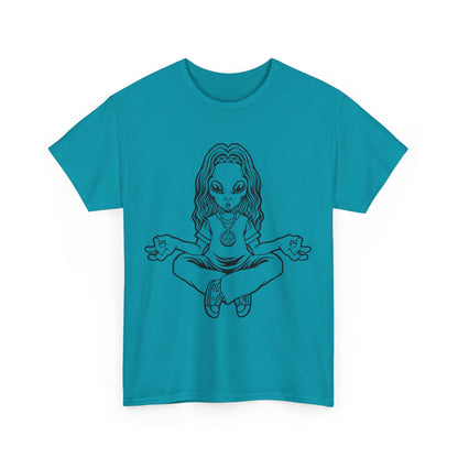 Alien Namaste T-Shirt