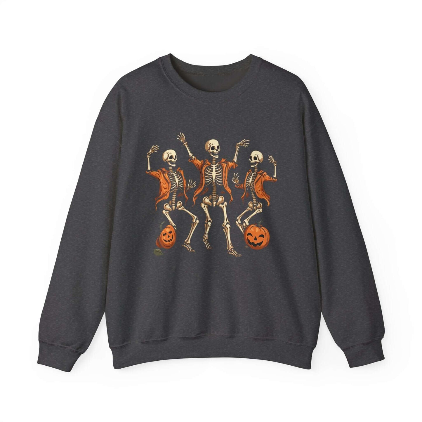 Funny Dancing Skeleton Halloween Sweatshirt