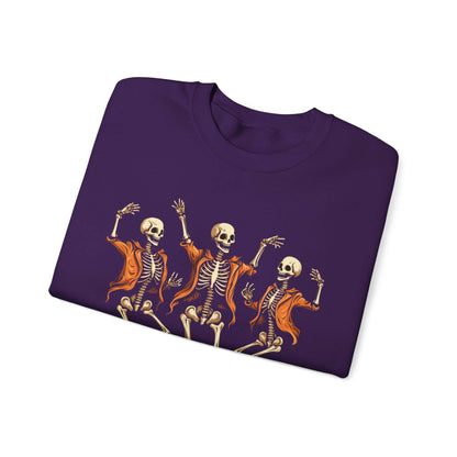 Funny Dancing Skeleton Halloween Sweatshirt