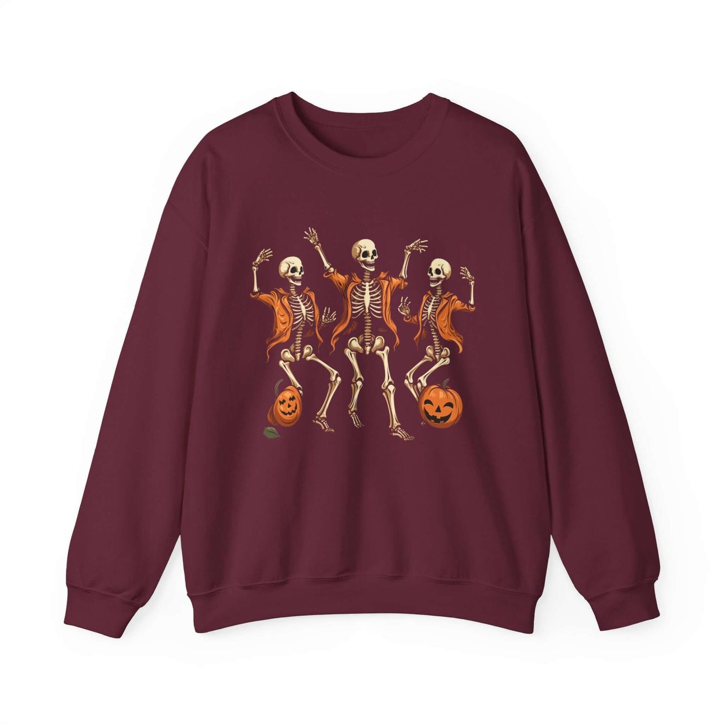 Funny Dancing Skeleton Halloween Sweatshirt