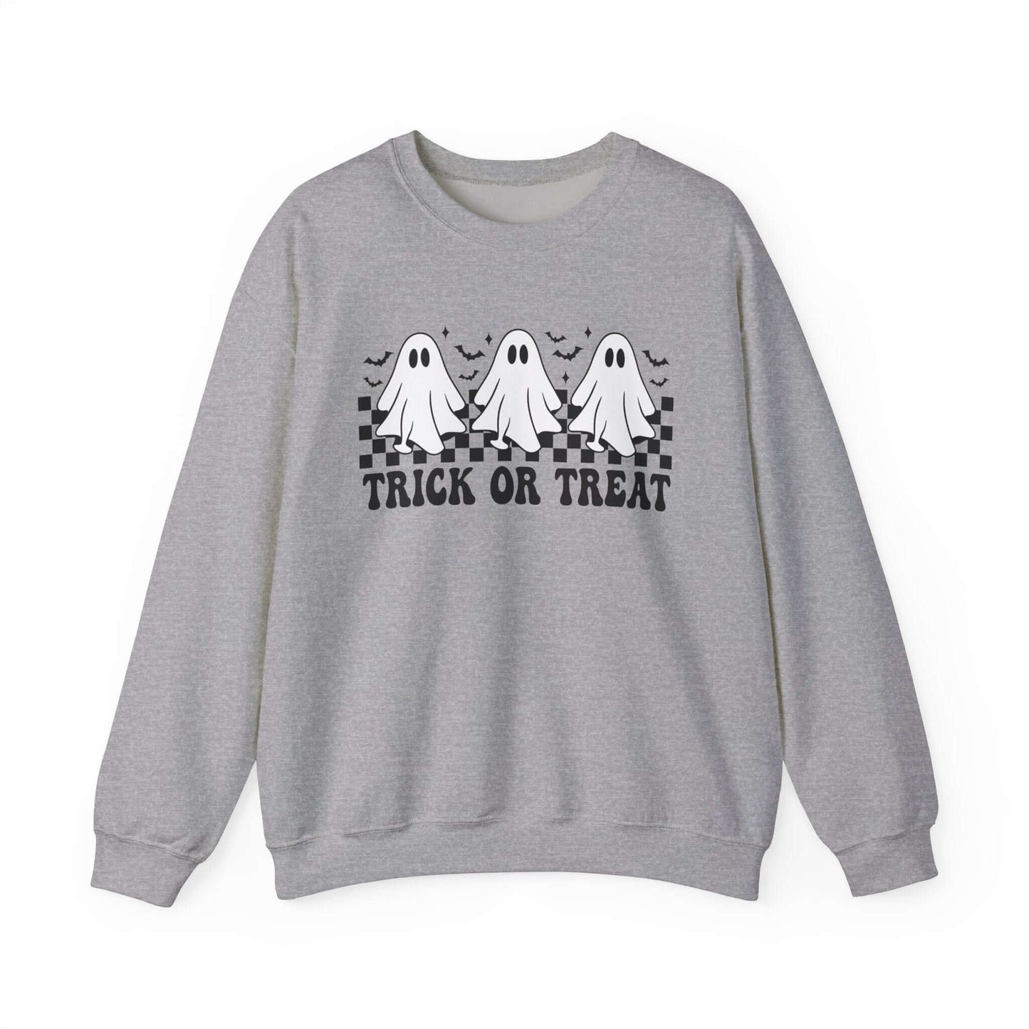 Trick or Treat Ghost Halloween Sweatshirt