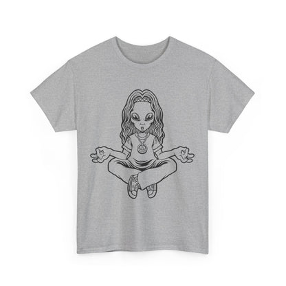 Alien Namaste T-Shirt