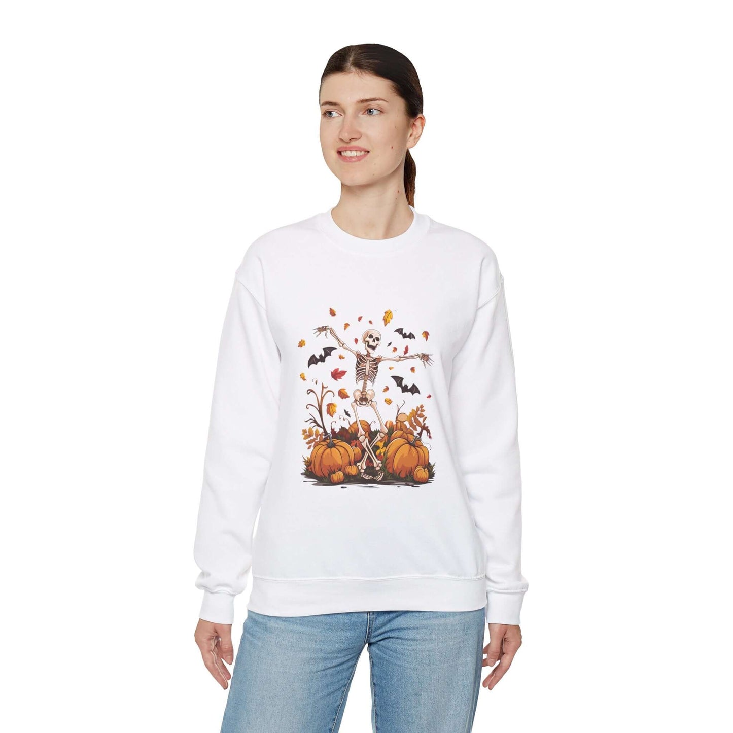 Skeleton Dancing Halloween Sweatshirt