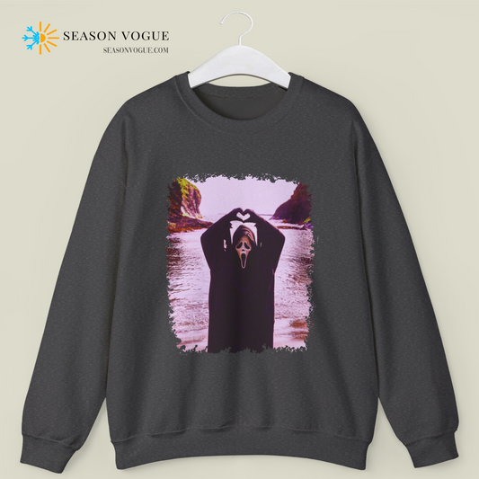 Halloween Ghost Crewneck Sweatshirt