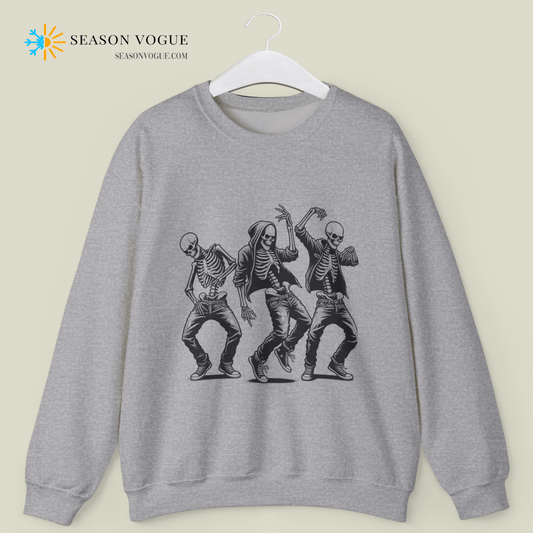 Funny Halloween Skeleton Dancing Sweatshirt