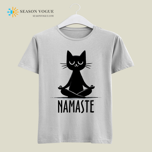 Namaste Cat T-Shirt