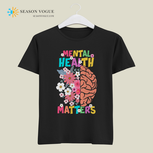 Retro Mental Health Matters T-Shirt