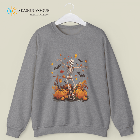 skeleton dancing sweatshirt