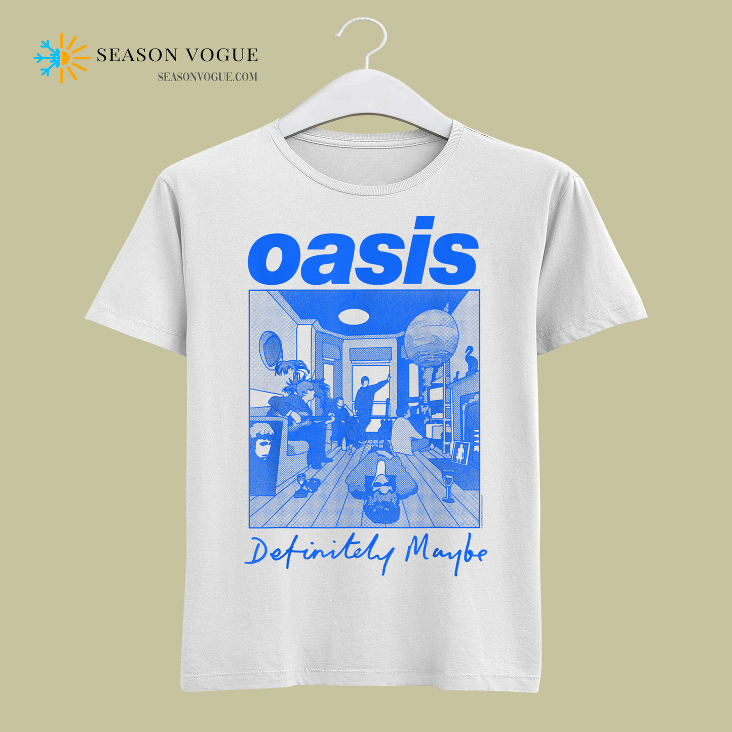 Oasis – Definitely Maybe Illustration T-Shirt